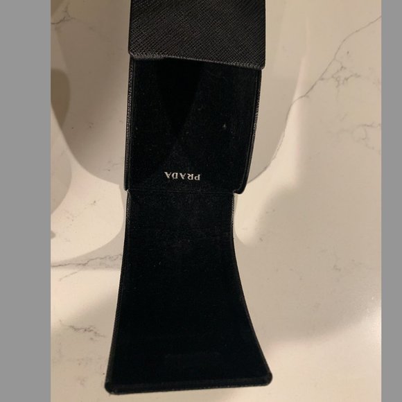 GOLD: Prada SPR 56U 5AK200 Aviator Sunglasses - Picture 6 of 8